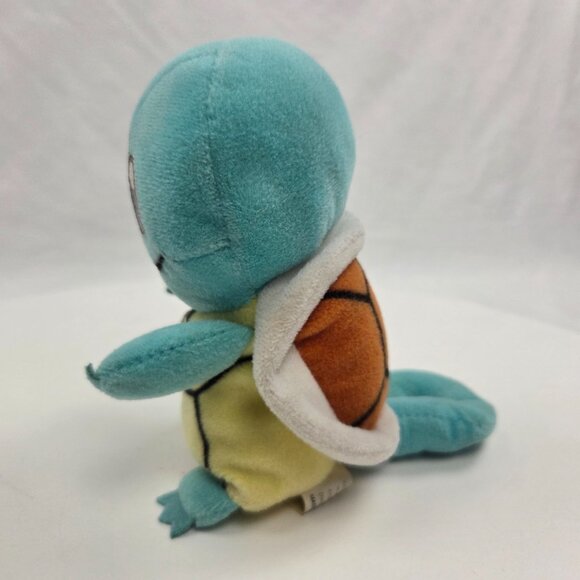 Pokemon Squirtle 5" Plush Stuffed Animal Beanbag 1998 - Picture 2 of 6